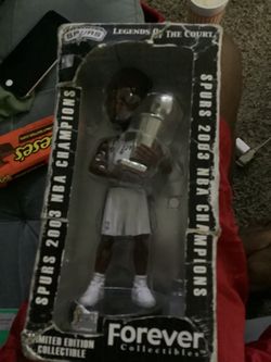 Malik Rose Spurs Championship Trophy Never opened 