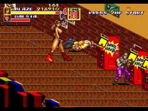 Streets of Rage 2 : Naked Blaze For Sega Genesis