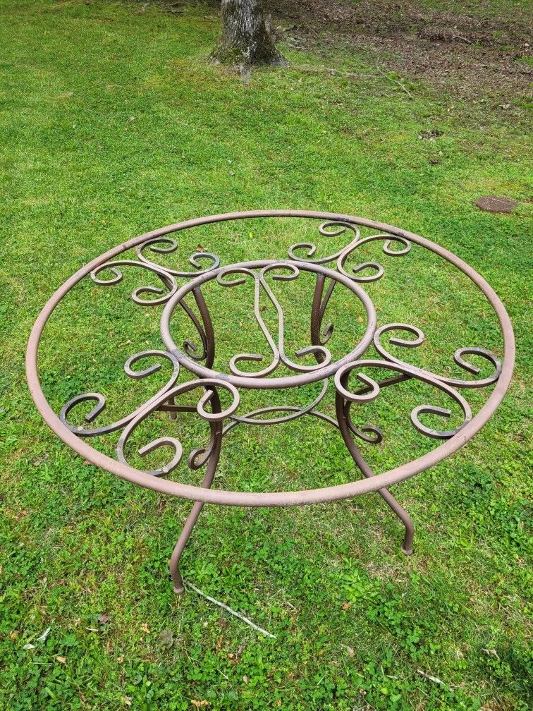 Vintage Patio Table 50 Inches