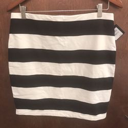 Halogen Zippered Mini Skirt 