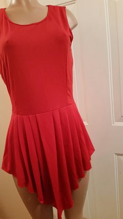 Red dress