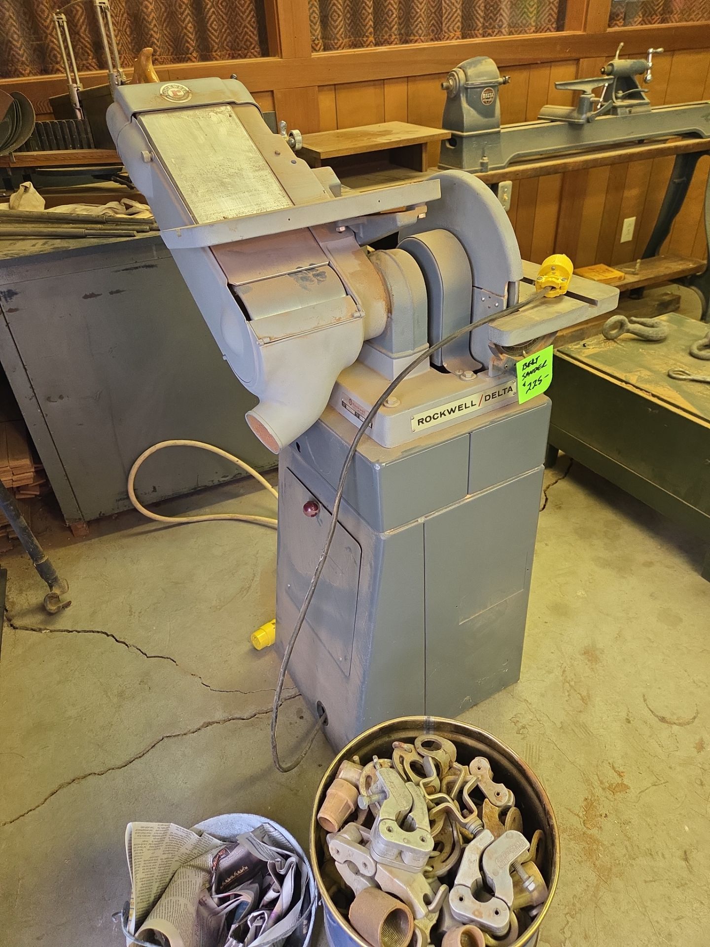 Belt Sander, Jointer, Table Saw, and Cut Off Saw