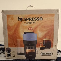 De'Longhi Nespresso Vertuo POP+ Espresso Machine ENV92B Blue/Black