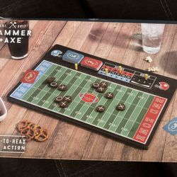 Like New Football Playmaker Wooden Board Game
