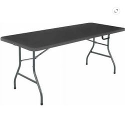 Black table