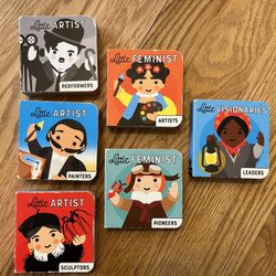 Board Books: Little Artist, Feminist, And  Visionaries