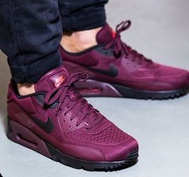 Maroon Nike air max 90 ultra