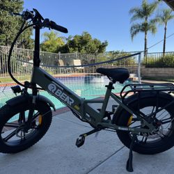 Foldable Step-Thru Electric Bike