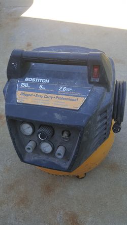 Bostitch used professional compressor