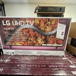 New Lg UHD 55” TV