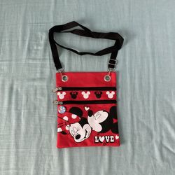 Mickey & Minnie Cross Body Bag 