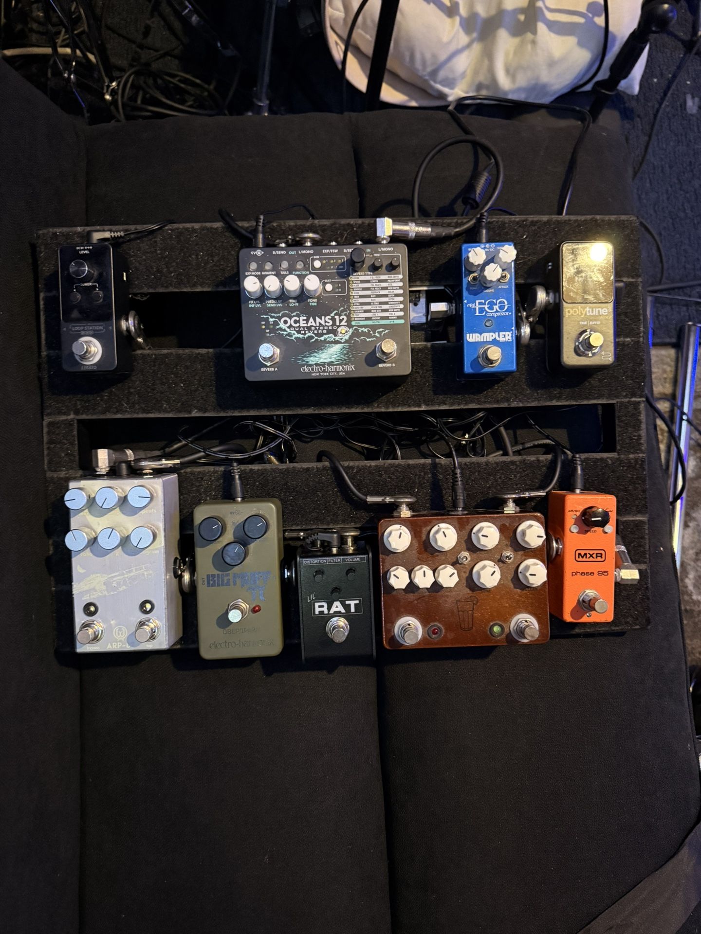 Pedalboard and Pedals