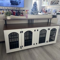 Double Dog Crate