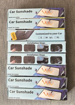 Car Sun Shade Covers Size Large
