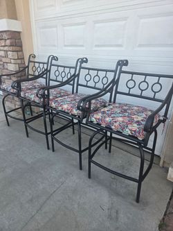 Large patio Bar Stools