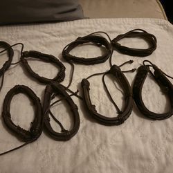 Men’s Or Women Leathers Bracelets 8