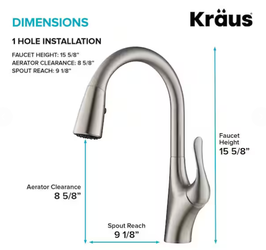 KRAUS Merlin Pull-Down Kitchen Faucet