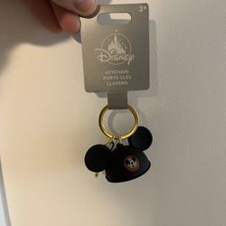 New 2025 Disney Parks Mickey Mouse Ear Hat Keychain Bag Charm 