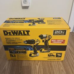 SAVE 💰💰  BRAND NEW 5 PIECE POWER SEALED DEWALT BRUSHLESS TOOL SET   20V   EVERYTHING IN PICS  ACME TOOLS $329.00(SEE AD)  ASKING $250🔥🔥🧰🧰