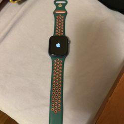 Apple Watch Series 7 Blue 45mm series 7 with cellular.