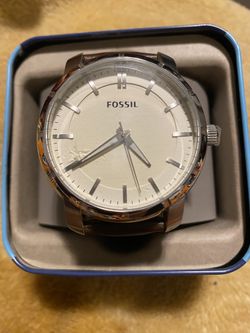 Fossil Men's Other Me Analog Off-White Dial Watch