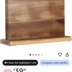 Useful Magnet Knife Storage Block