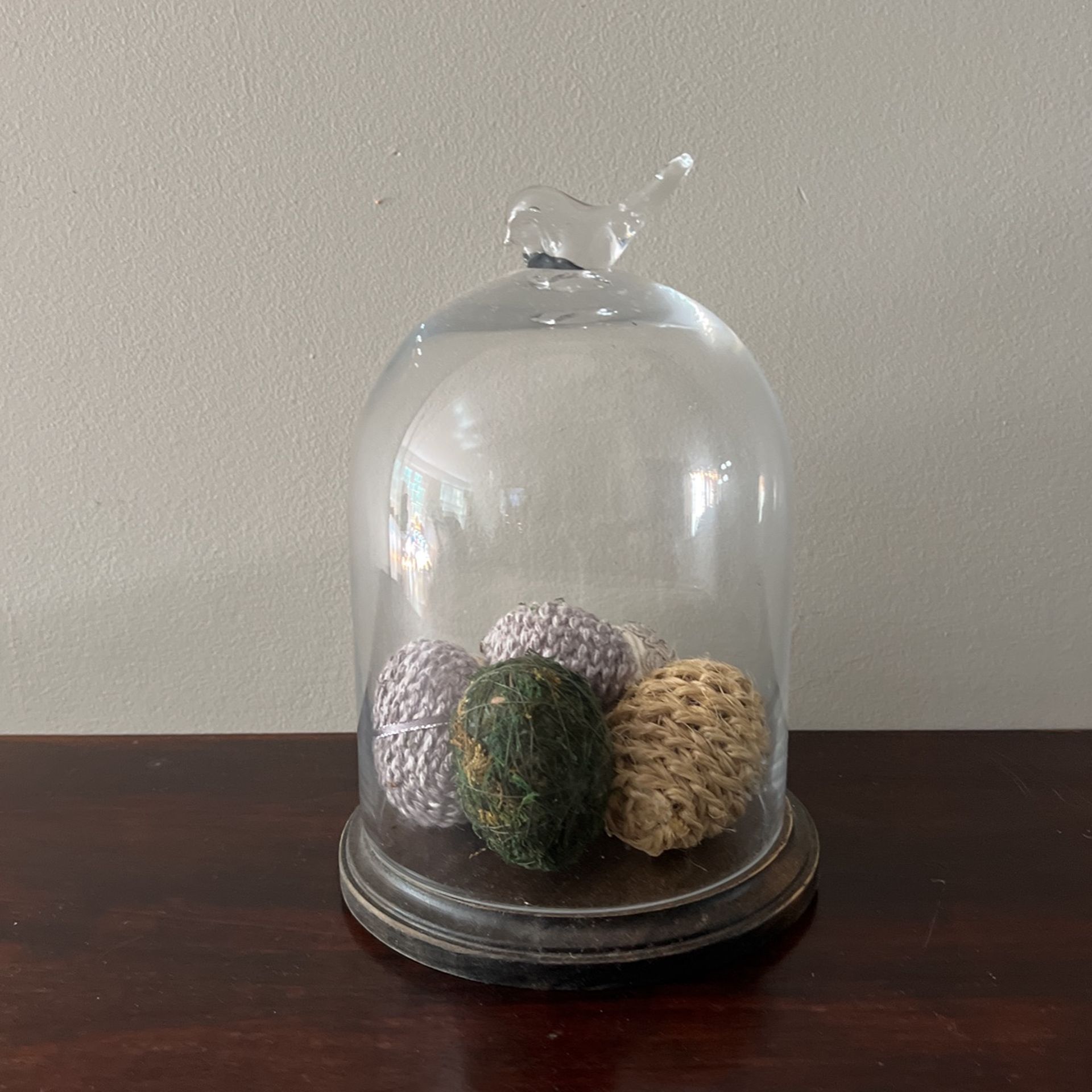 Spring/Easter decor Cloche