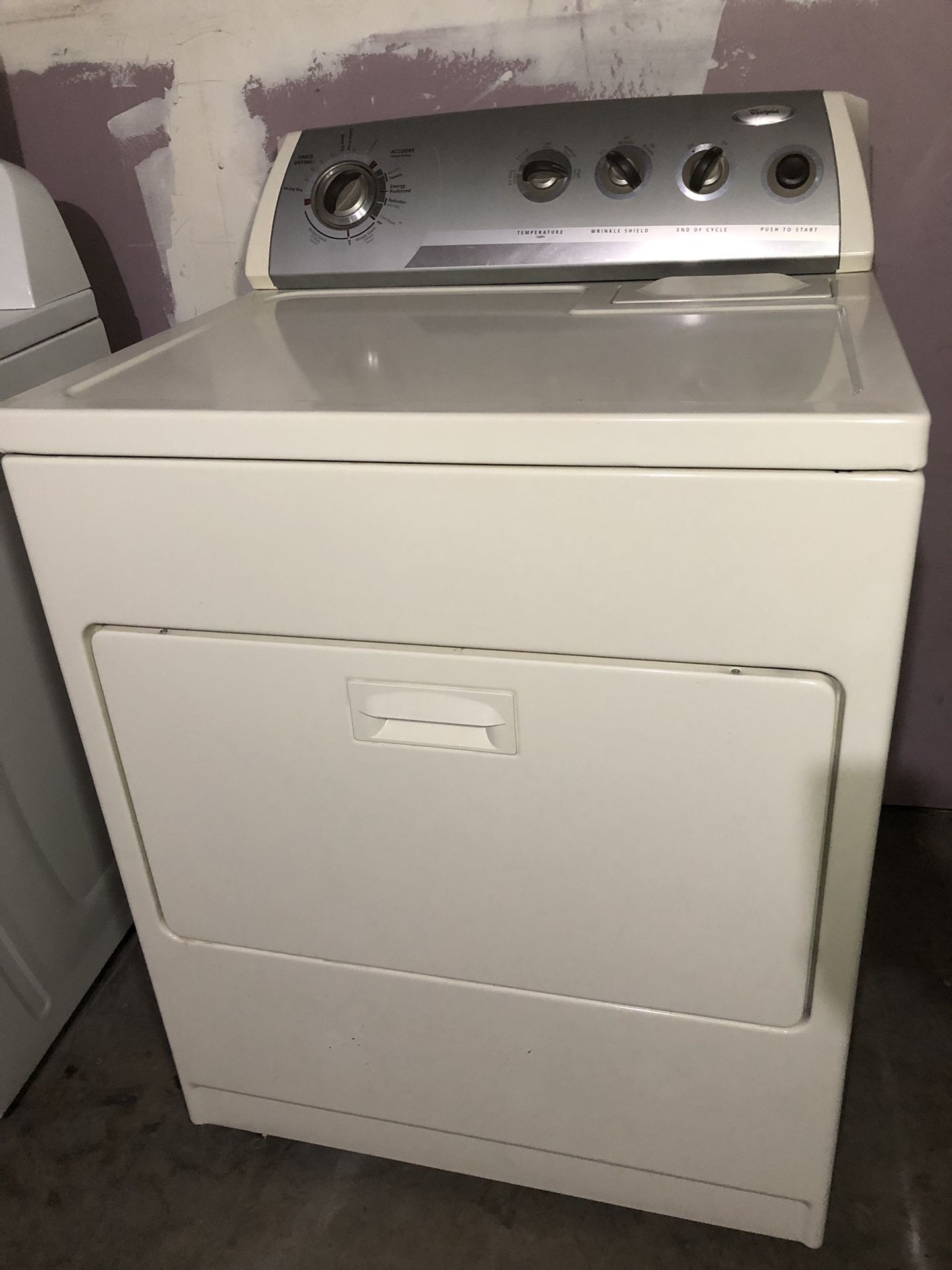 Whirlpool electric dryer //Secadora Whirlpool Electrica
