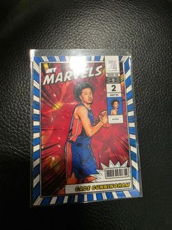 Cade CUNNINGHAM PISTONS Marvels don russ Panini Sports Card!