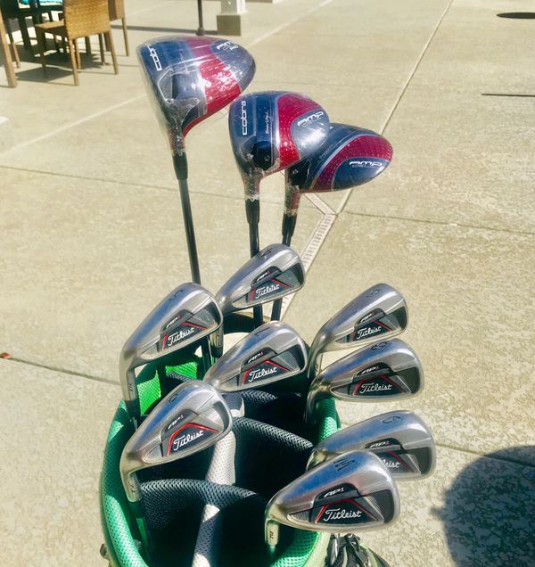 13PC LH LEFT HANDED MENS COBRA TITLEIST GOLF CLUBS SET AP1 Look!! for Sale in Paradise Valley 13PC LH LEFT HANDED MENS COBRA TITLEIST GOLF CLUBS SET AP1 Look!! for Sale in Paradise Valley