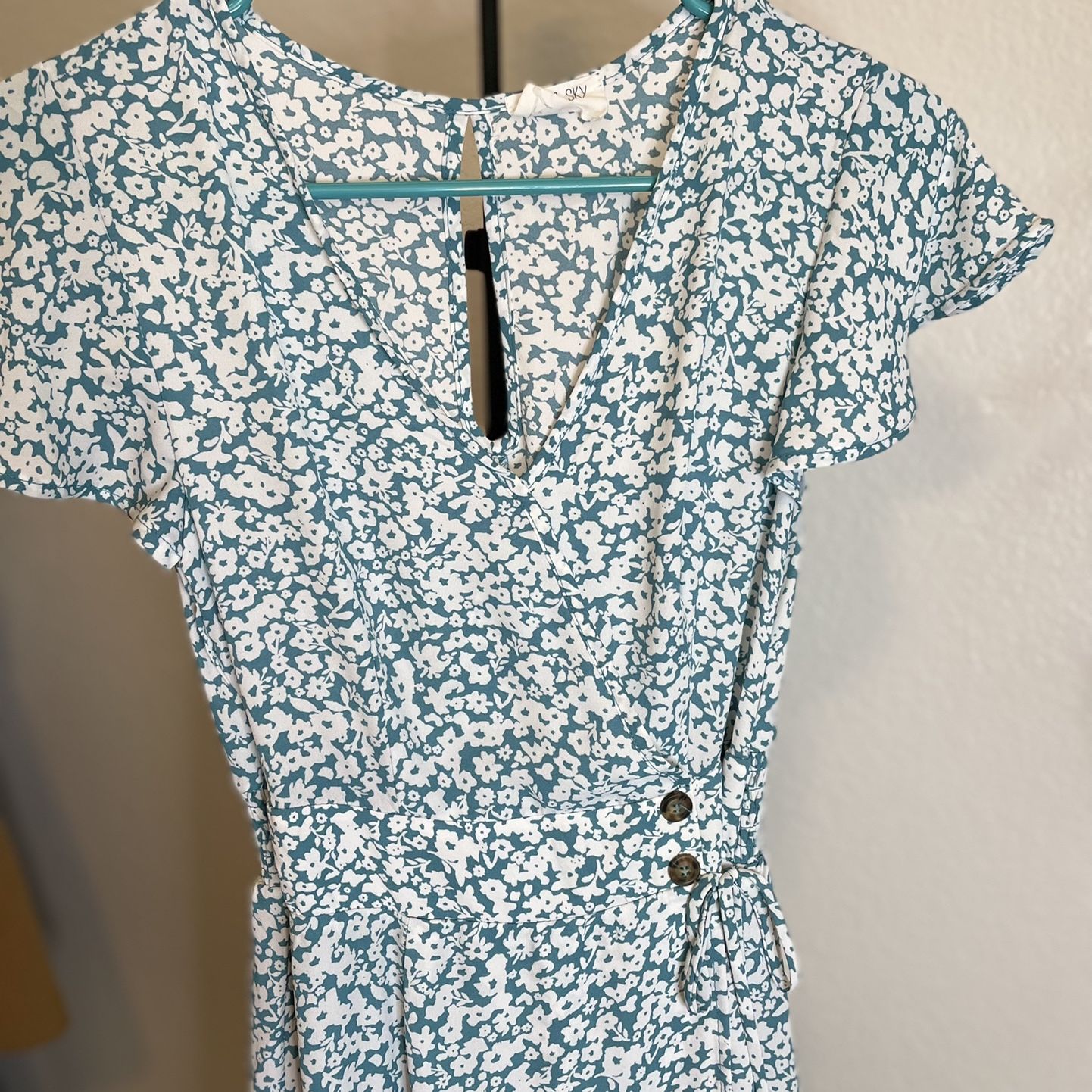 tj maxx blue dress TJ Maxx Women's Blue Knit Crepe Midi Dress For Nylon