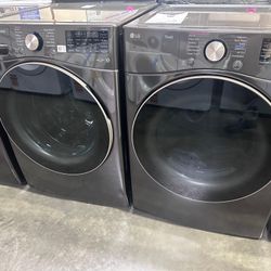 LG Front Load Washer and Gas Dryer Set
