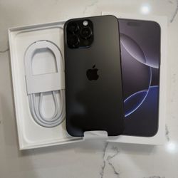 Apple iPhone 16 Pro Max 512gb Black Unlocked Like New 