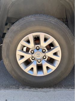 Toyota rims and tires
