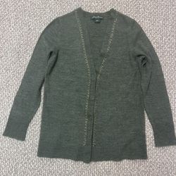 Eddie Bauer Merino Wool Cardigan
