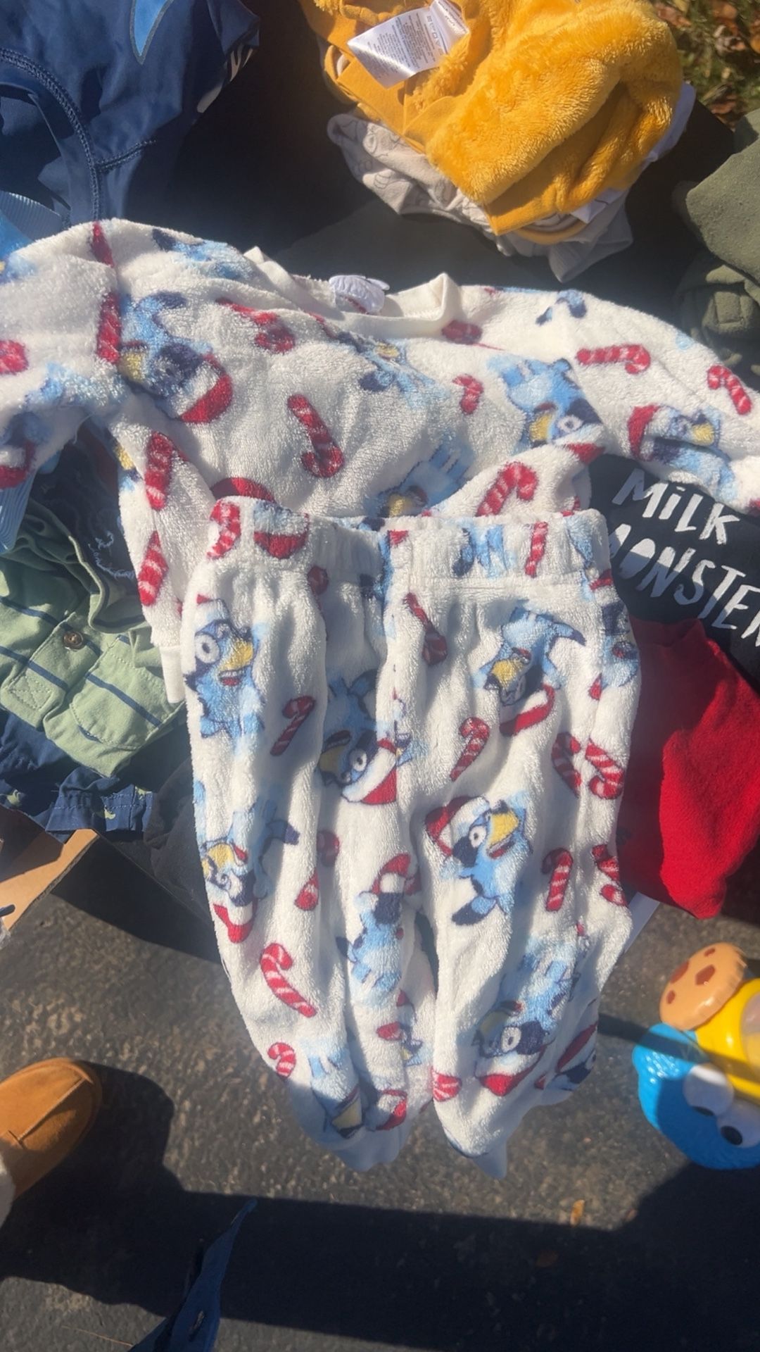 Bluey Christmas 2 Piece Set Size 6-9 Mo