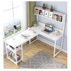 L Shaped Desk With Storage 