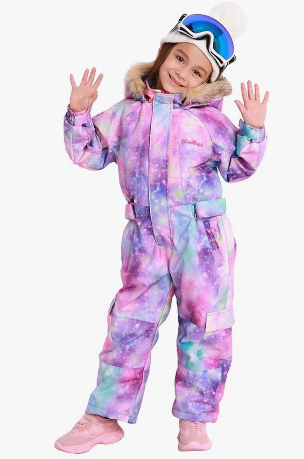 Kids Girls Boys Waterproof Colorful One Piece Snowsuits Coveralls Ski Suits Jackets Winter Jumpsuits Size 5T Brand New, Retail 110.00, Yours for $68.