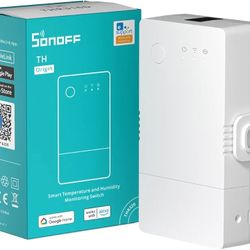 Smart Wi-Fi temperature and humidity monitoring switch Sonoff THR316 TH Origin