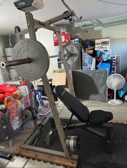 Full gym setup! Everything you need $400