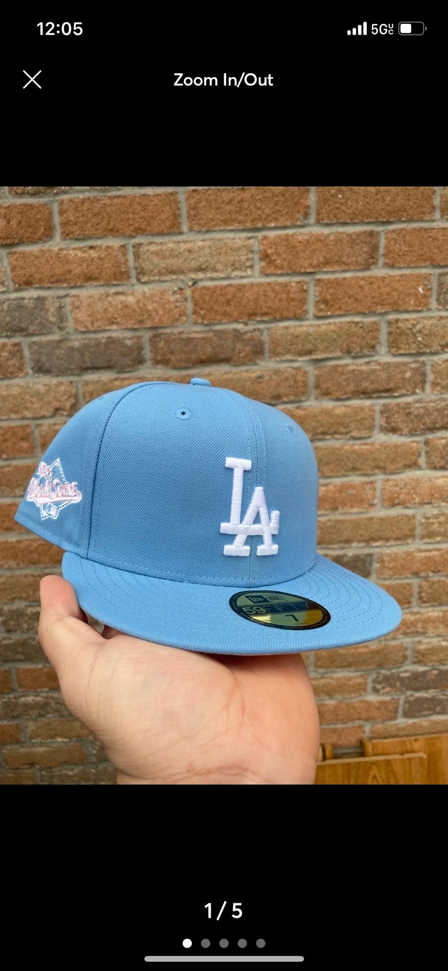 Los Angeles Dodgers Baby Blue Hat