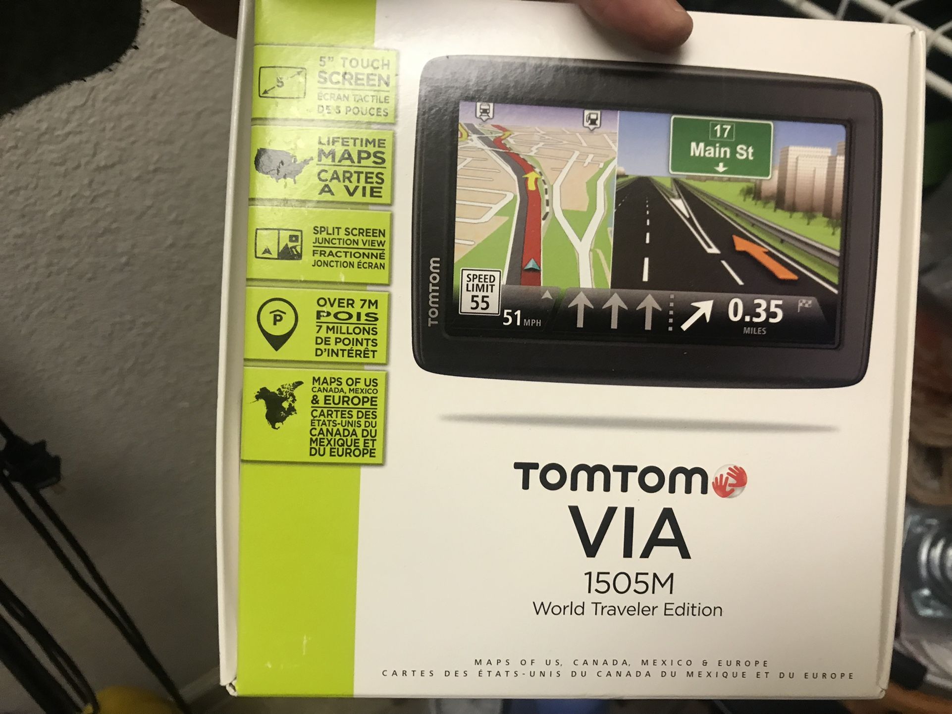 Tomtom VIA 1505M 5-inch Portable GPS