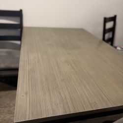 Table and bench