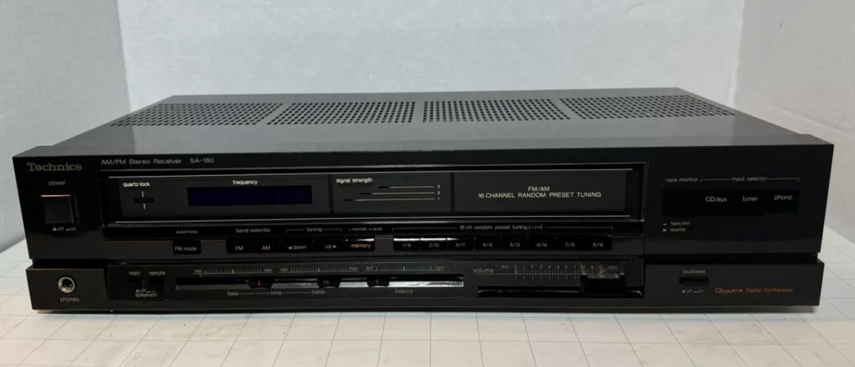 Technics SA-180 AM/FM Stereo Receiver