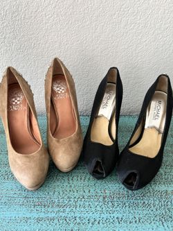Size 4.5 Vince Camuto , Michael Kors & Steve Madden Heels