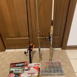 Fishing Supplies (Rods, Reals, Tackle, Line)