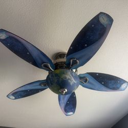 Hunter Space Fan With Lights 