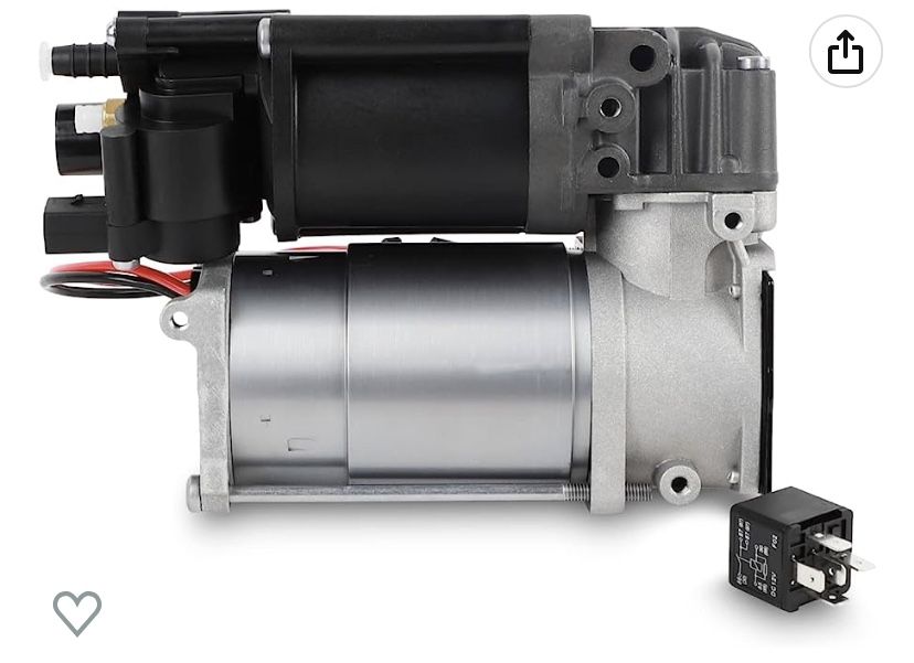 RxLuckies Air Suspension Compressor Compatible with Mercedes-Benz