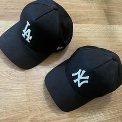 New Era LA NY Baseball SnapBack Hat A-Frame 9forty Culture Kings 