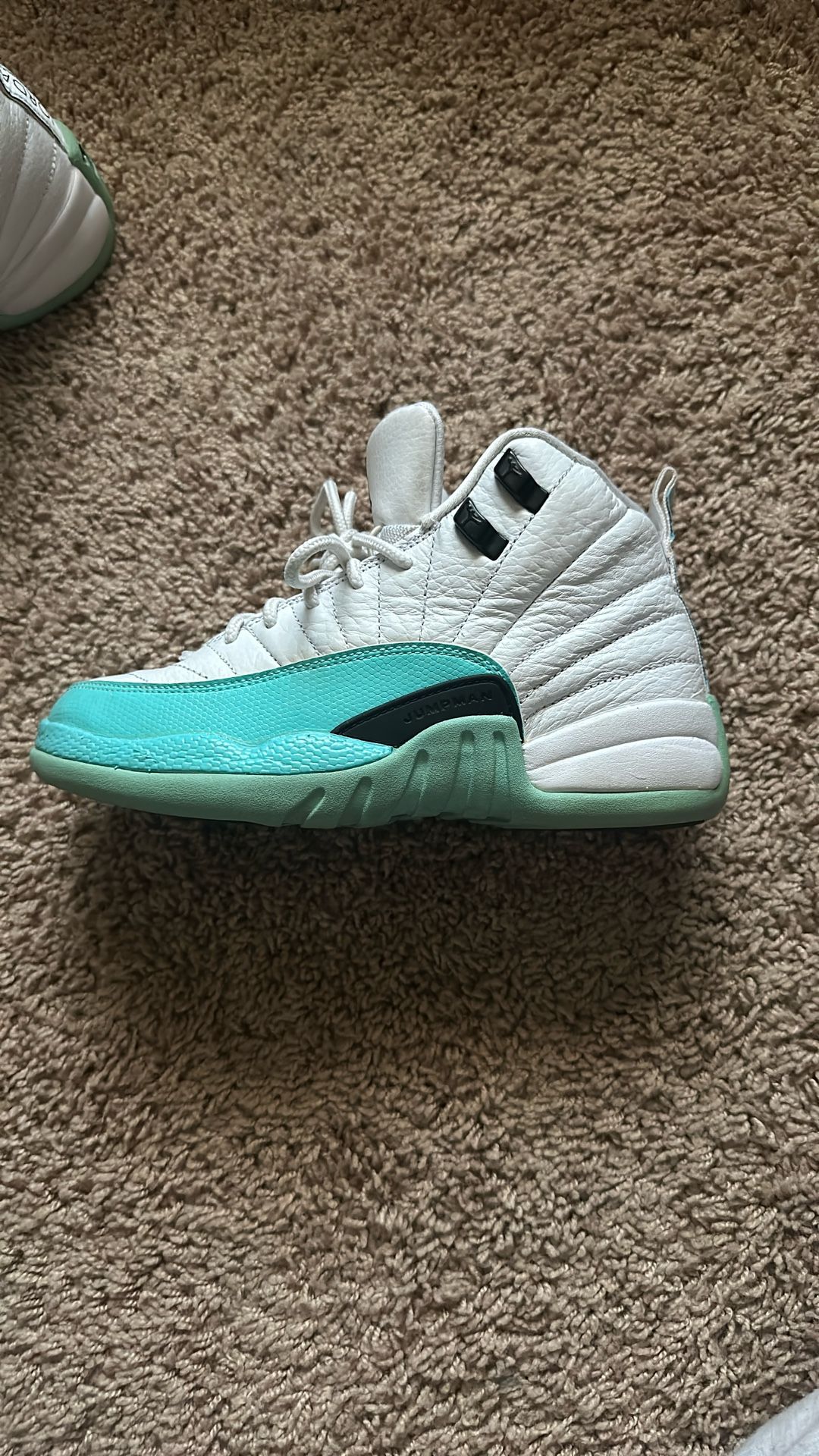 Air Jordan 12 GS Light Aqua Blue